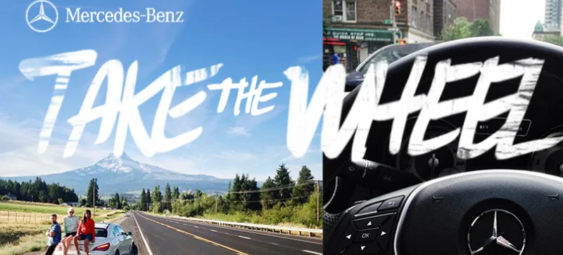 Mercedes-Benz's "Take the Wheel" Instagram Campaign