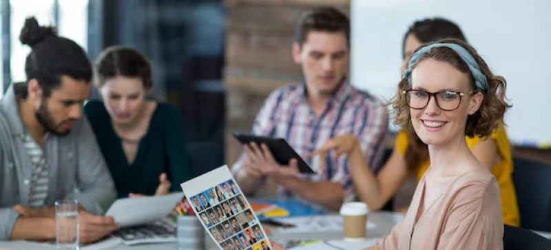 a digital marketing agency members