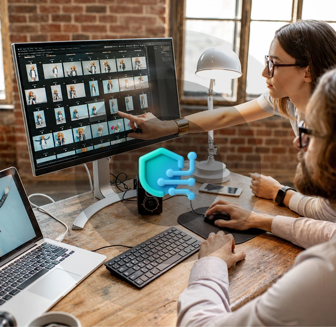 Creators using Scrowise for a digital asset transaction