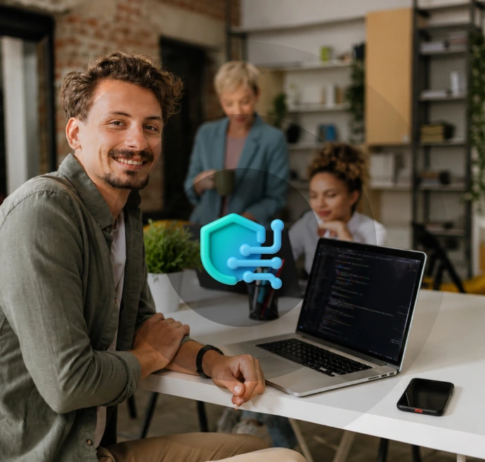 Developers using Scrowise for a digital asset transaction